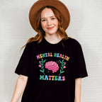 Mental Health Awareness Mental Health Theme Unisex Crewneck T-Shirt Sweatshirt Hoodie
