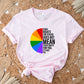 Equal Rights Hugs LGBTQ Theme Unisex Crewneck T-Shirt Sweatshirt Hoodie