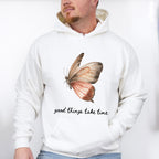 Good Thing Take Time Mental Health Theme Unisex Crewneck T-Shirt Sweatshirt Hoodie