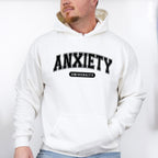 Anxiety University Mental Health Theme Unisex Crewneck T-Shirt Sweatshirt Hoodie