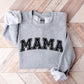 MAMA Outline Mother's Day Theme Unisex Crewneck T-Shirt Sweatshirt Hoodie