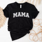 MAMA Outline Mother's Day Theme Unisex Crewneck T-Shirt Sweatshirt Hoodie