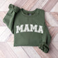 MAMA Outline Mother's Day Theme Unisex Crewneck T-Shirt Sweatshirt Hoodie