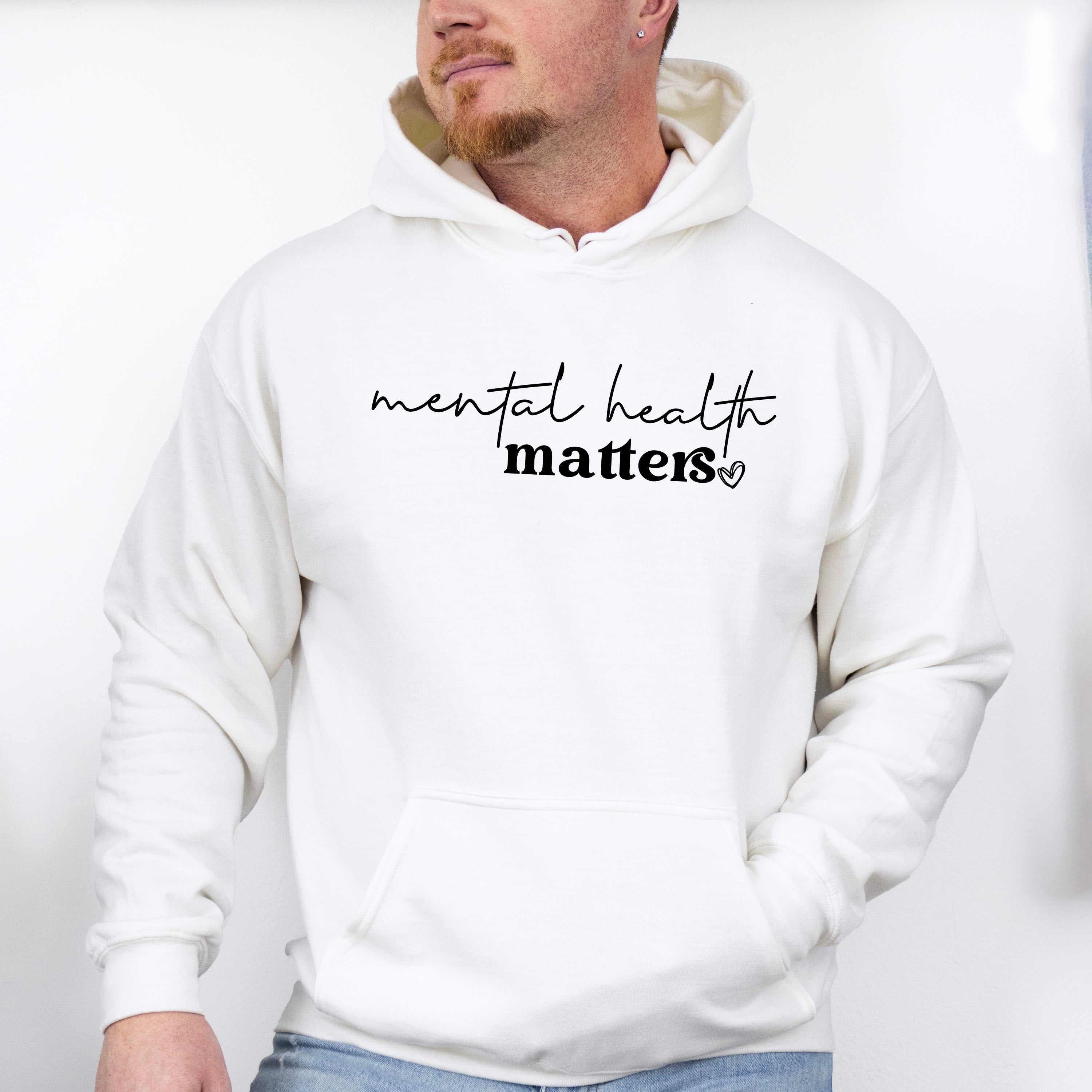 Mental Health Matters Mental Health Theme Unisex Crewneck T-Shirt Sweatshirt Hoodie