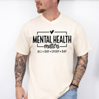 All Day Every Day Mental Health Theme Unisex Crewneck T-Shirt Sweatshirt Hoodie