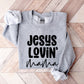 Jesus Loving Mama Mother's Day Theme Unisex Crewneck T-Shirt Sweatshirt Hoodie