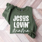 Jesus Loving Mama Mother's Day Theme Unisex Crewneck T-Shirt Sweatshirt Hoodie