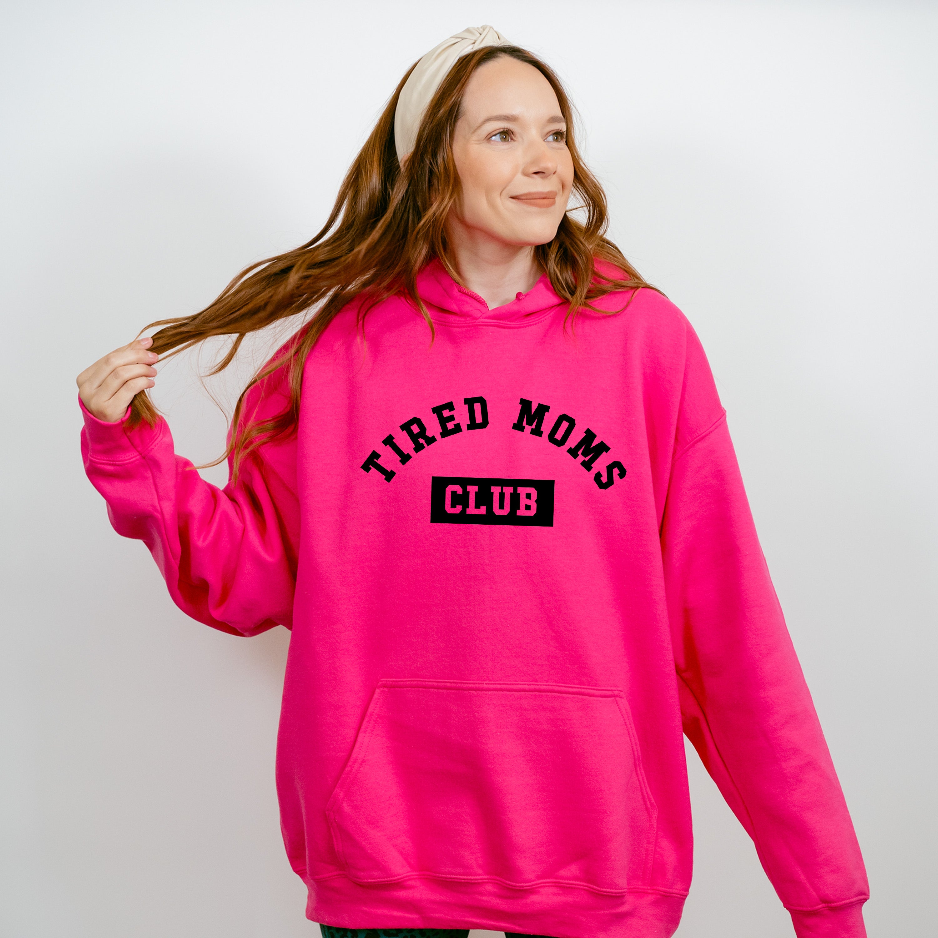 Tired Moms Club Mother's Day Theme Unisex Crewneck T-Shirt Sweatshirt Hoodie