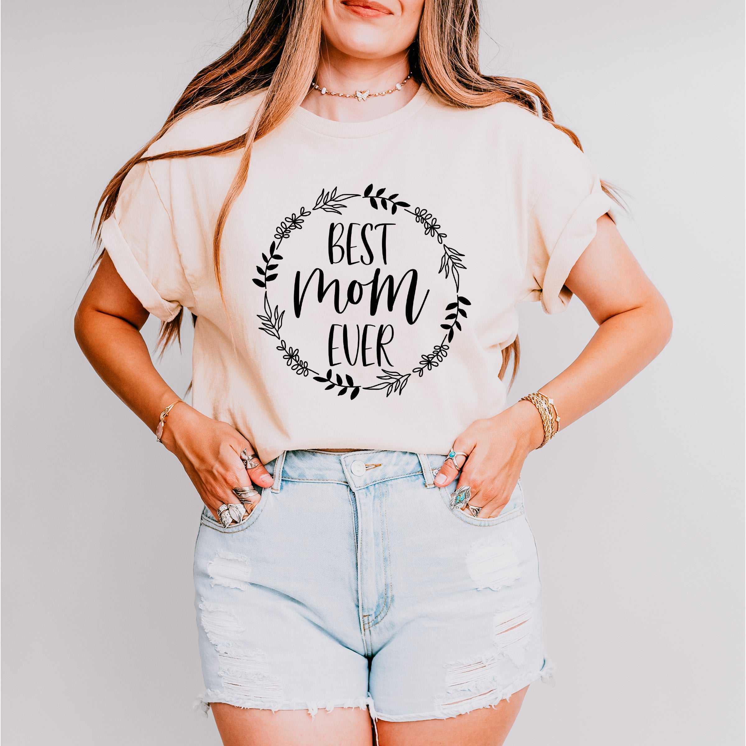 Best Mom Ever Mother's Day Theme Unisex Crewneck T-Shirt Sweatshirt Hoodie