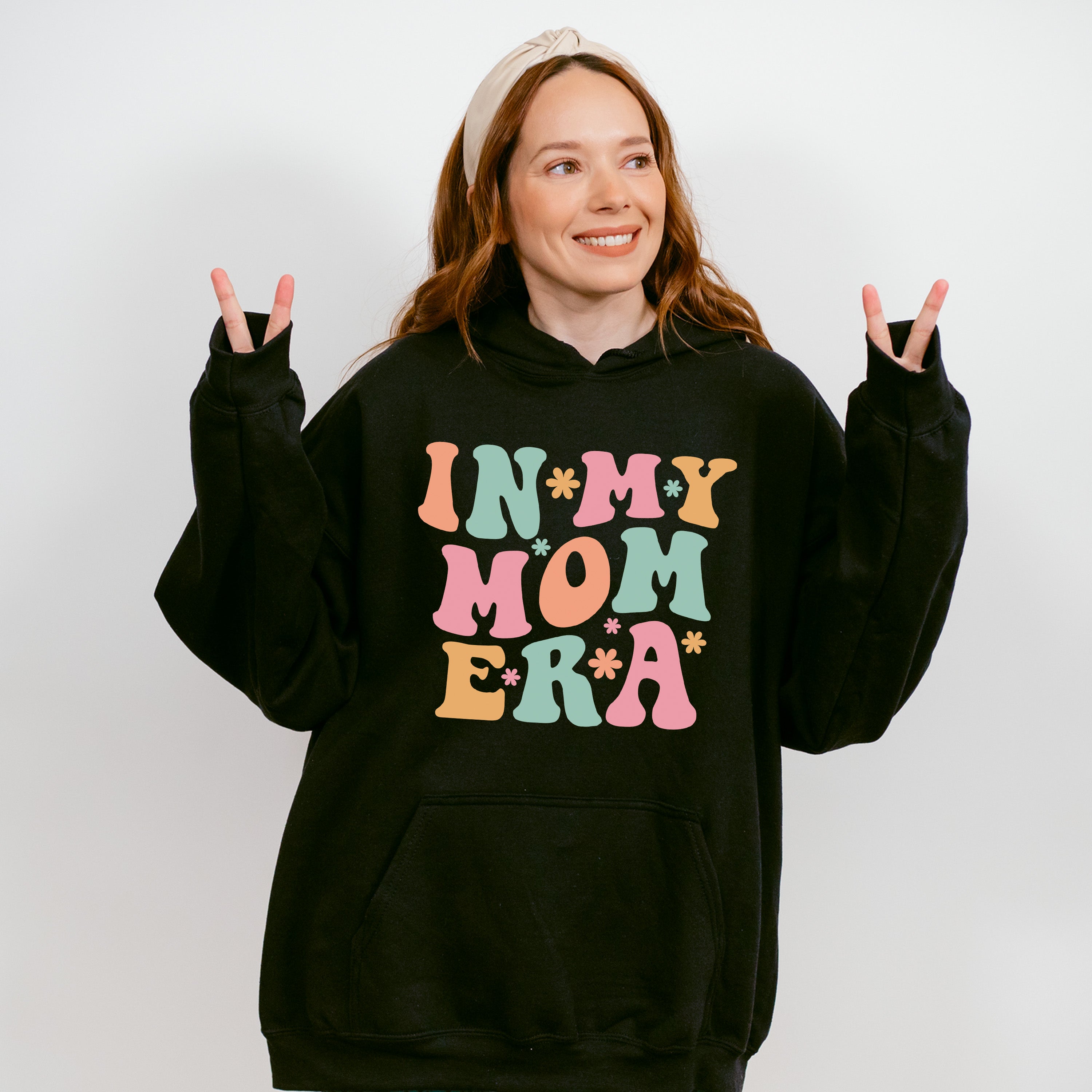 In My Mom Era Mother's Day Theme Unisex Crewneck T-Shirt Sweatshirt Hoodie