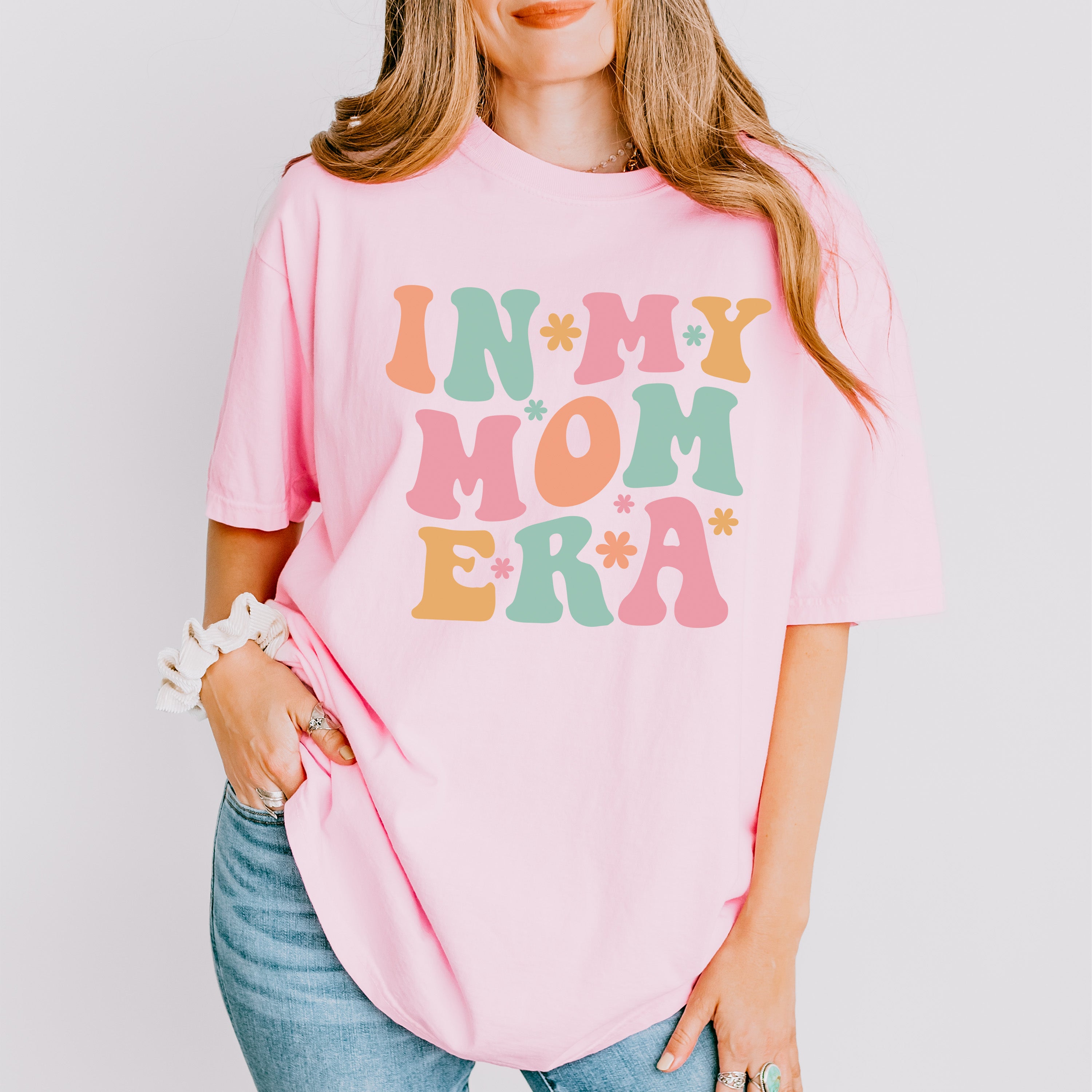 In My Mom Era Mother's Day Theme Unisex Crewneck T-Shirt Sweatshirt Hoodie