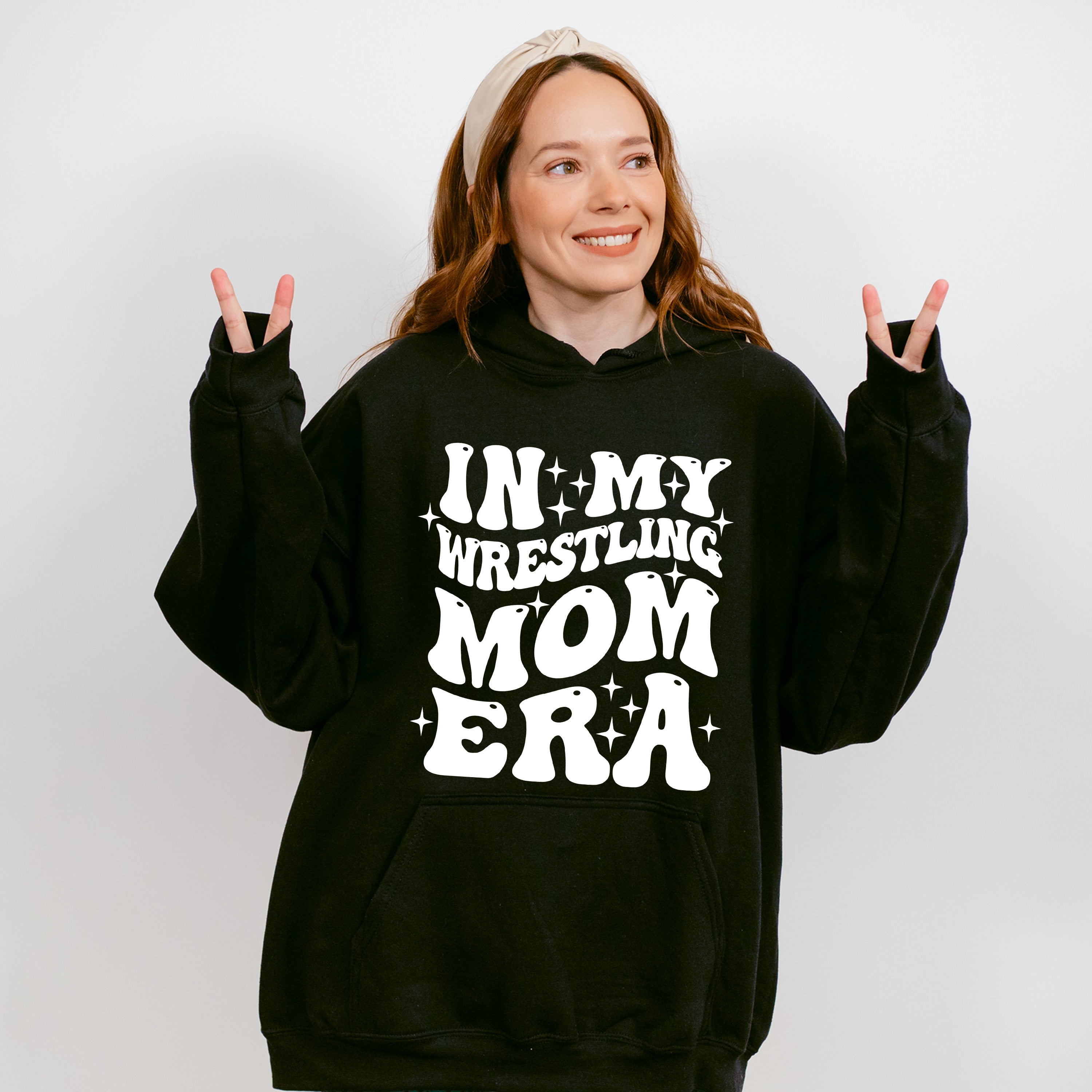 In My Wrestling Mom Era Mother's Day Theme Unisex Crewneck T-Shirt Sweatshirt Hoodie