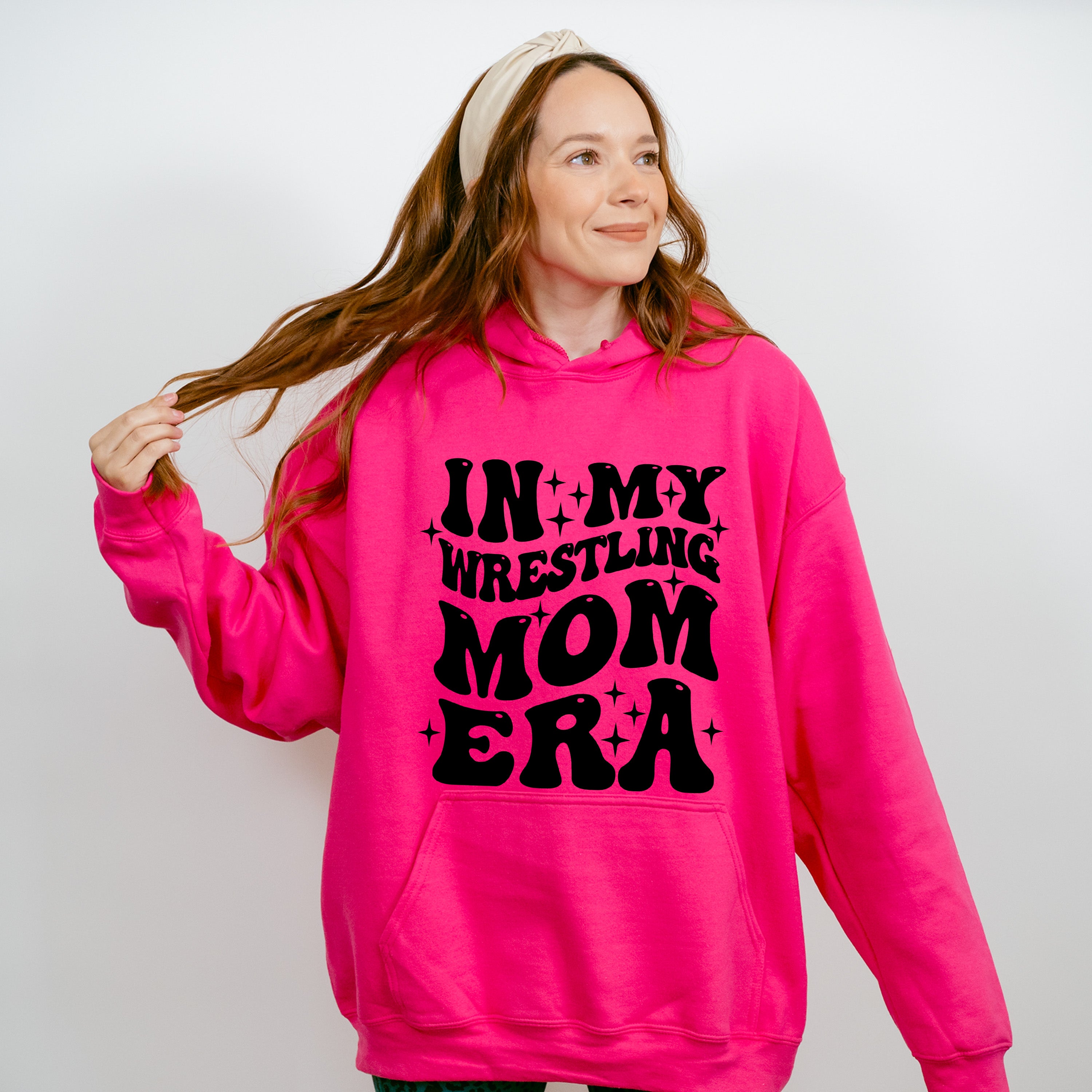In My Wrestling Mom Era Mother's Day Theme Unisex Crewneck T-Shirt Sweatshirt Hoodie