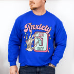 Anxiety Switch Mental Health Theme Unisex Crewneck T-Shirt Sweatshirt Hoodie