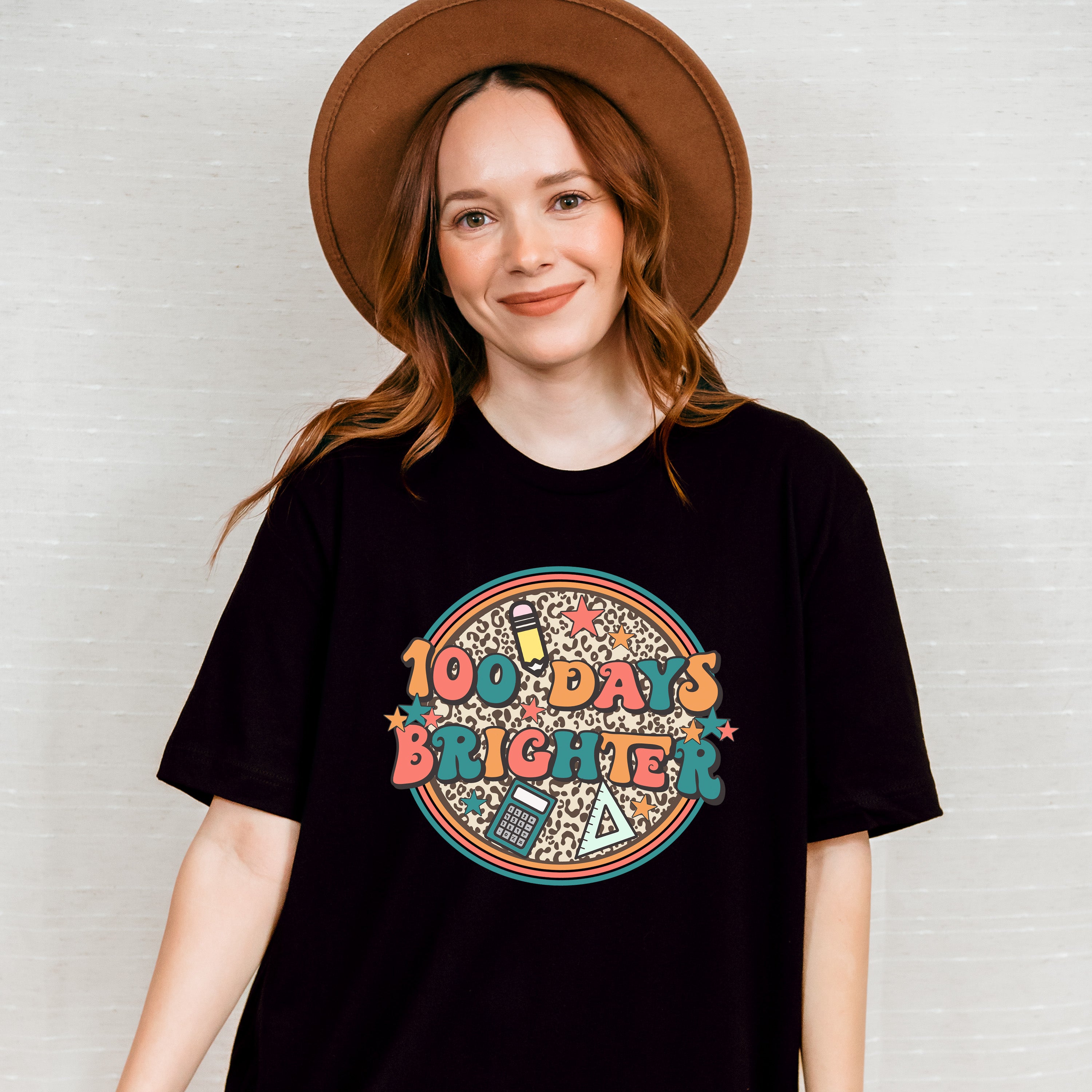 100 Days Brighter Theme T-shirt, Hoodie, Sweatshirt