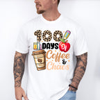 100 Days of Coffee and Chaos Theme T-shirt, Hoodie, Sweatshirt