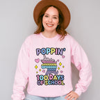 100 Days of School Poppin Theme T-shirt, Hoodie, Sweatshirt