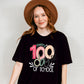 Happy 100th Day Of School Theme T-shirt, Hoodie, Sweatshirt