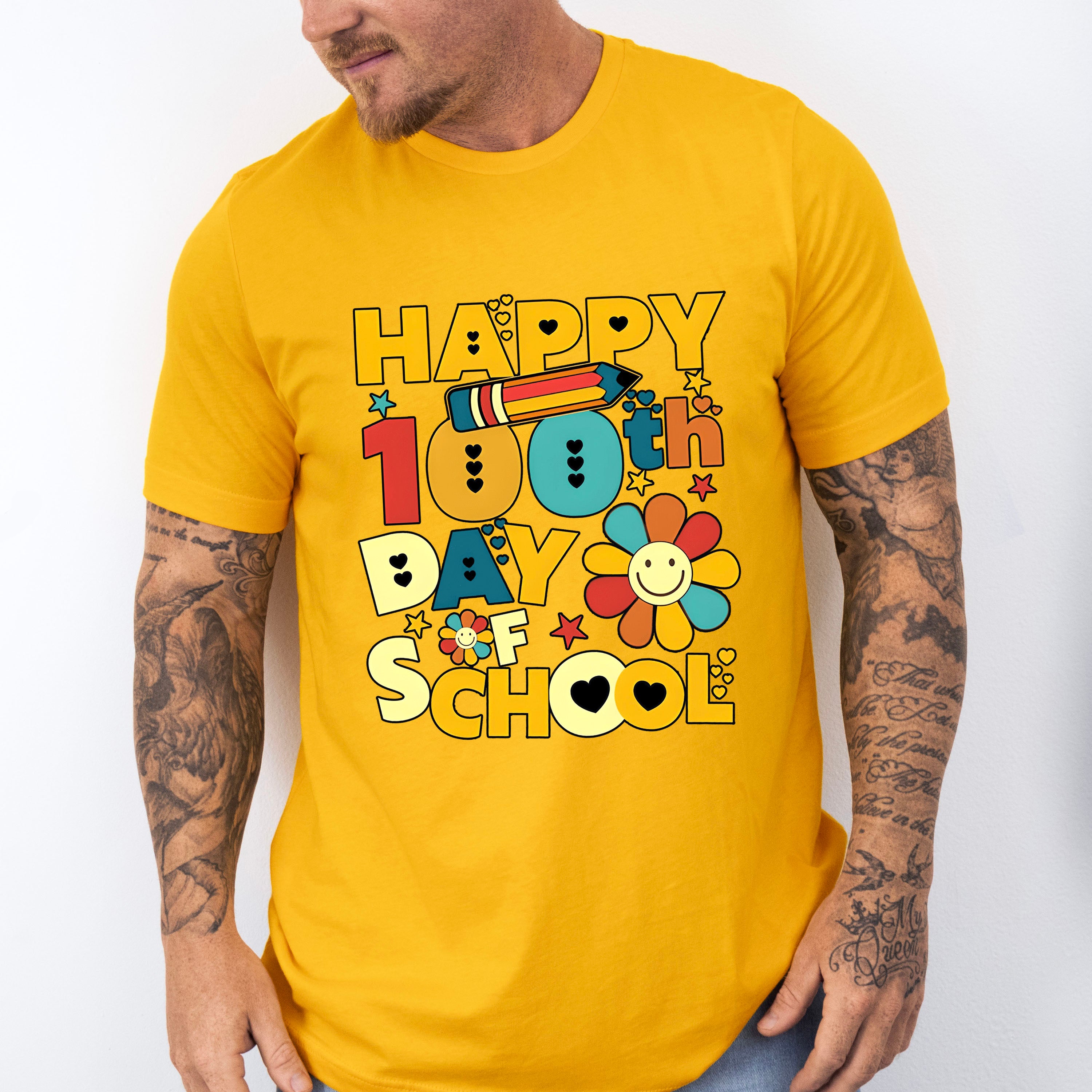 Happy 100 Days Of School Theme T-shirt, Hoodie, Sweatshirt