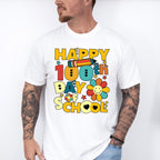 Happy 100 Days Of School Theme T-shirt, Hoodie, Sweatshirt