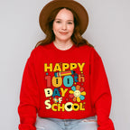 Happy 100 Days Of School Theme T-shirt, Hoodie, Sweatshirt