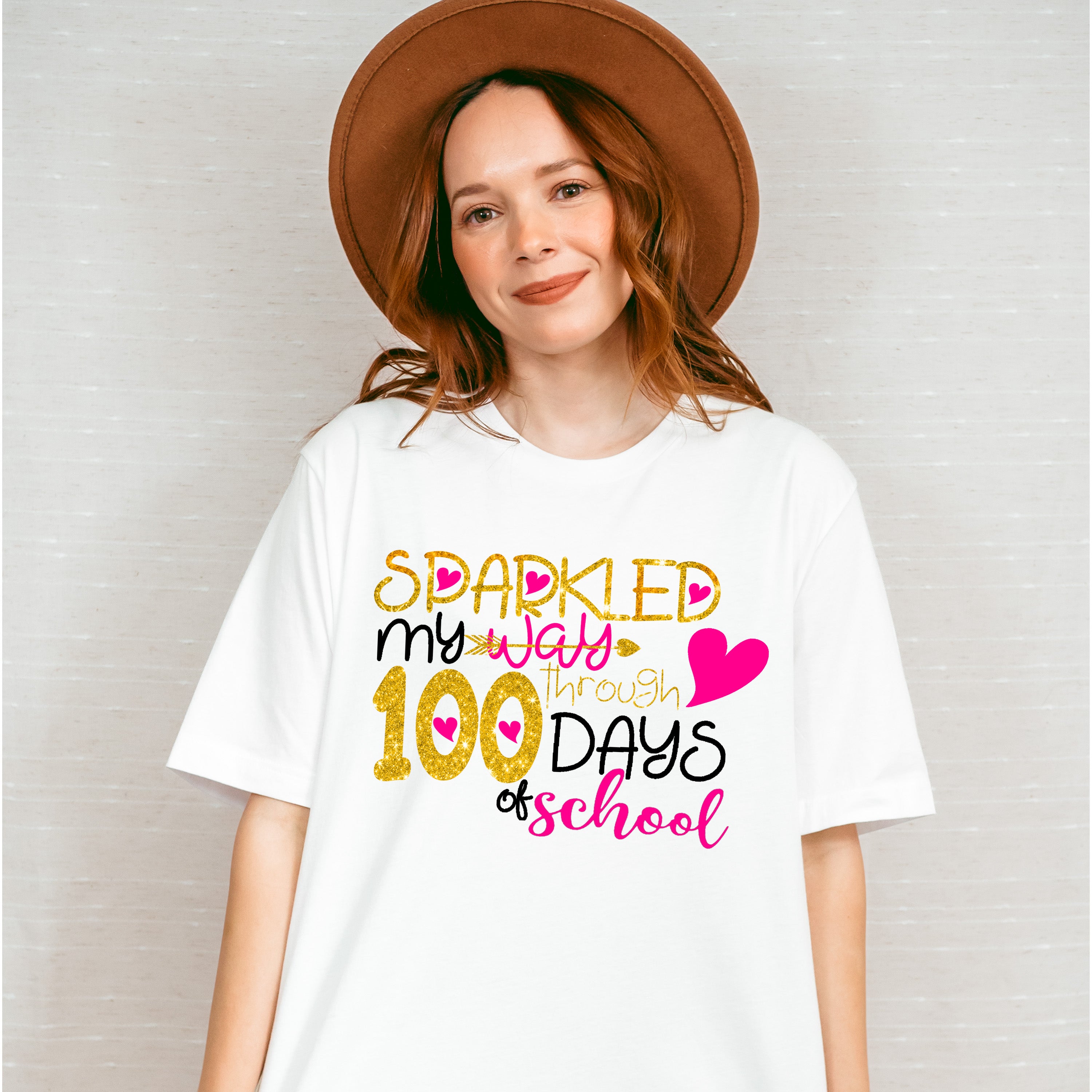 Sparkled My Way through 100 Days of School Theme T-shirt, Hoodie, Sweatshirt