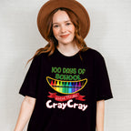 100 Days of School Cray Cray Theme T-shirt, Hoodie, Sweatshirt