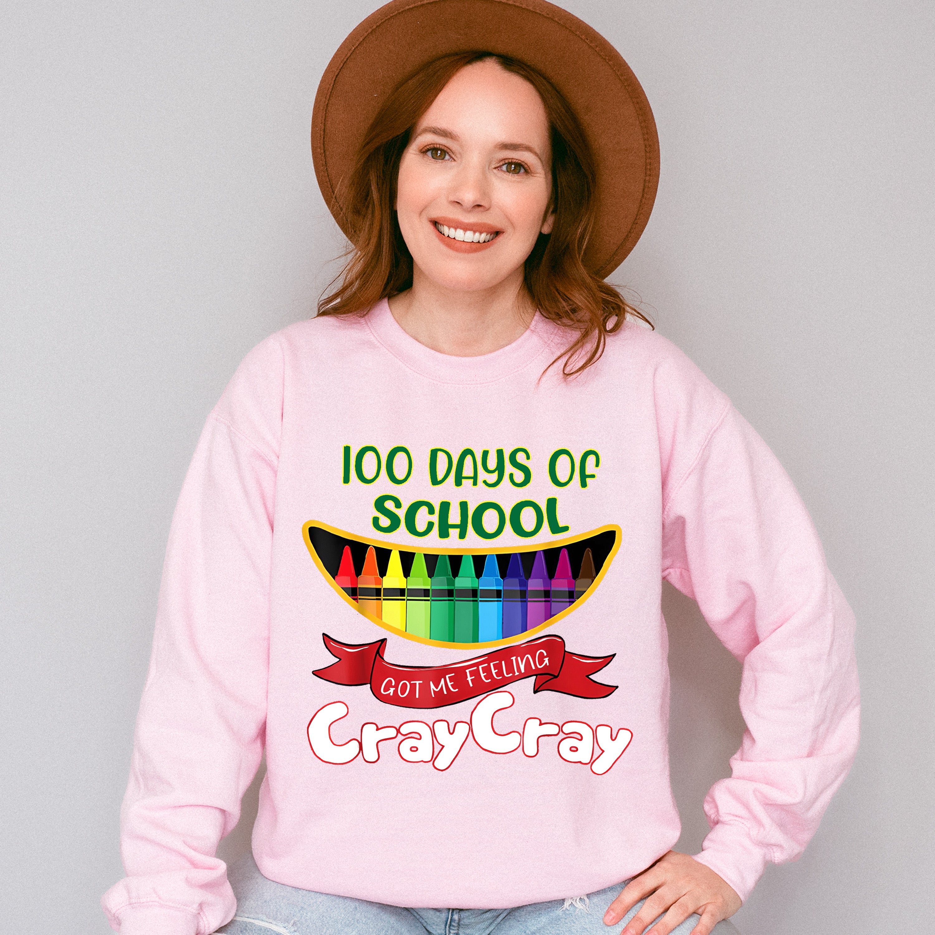 100 Days of School Cray Cray Theme T-shirt, Hoodie, Sweatshirt