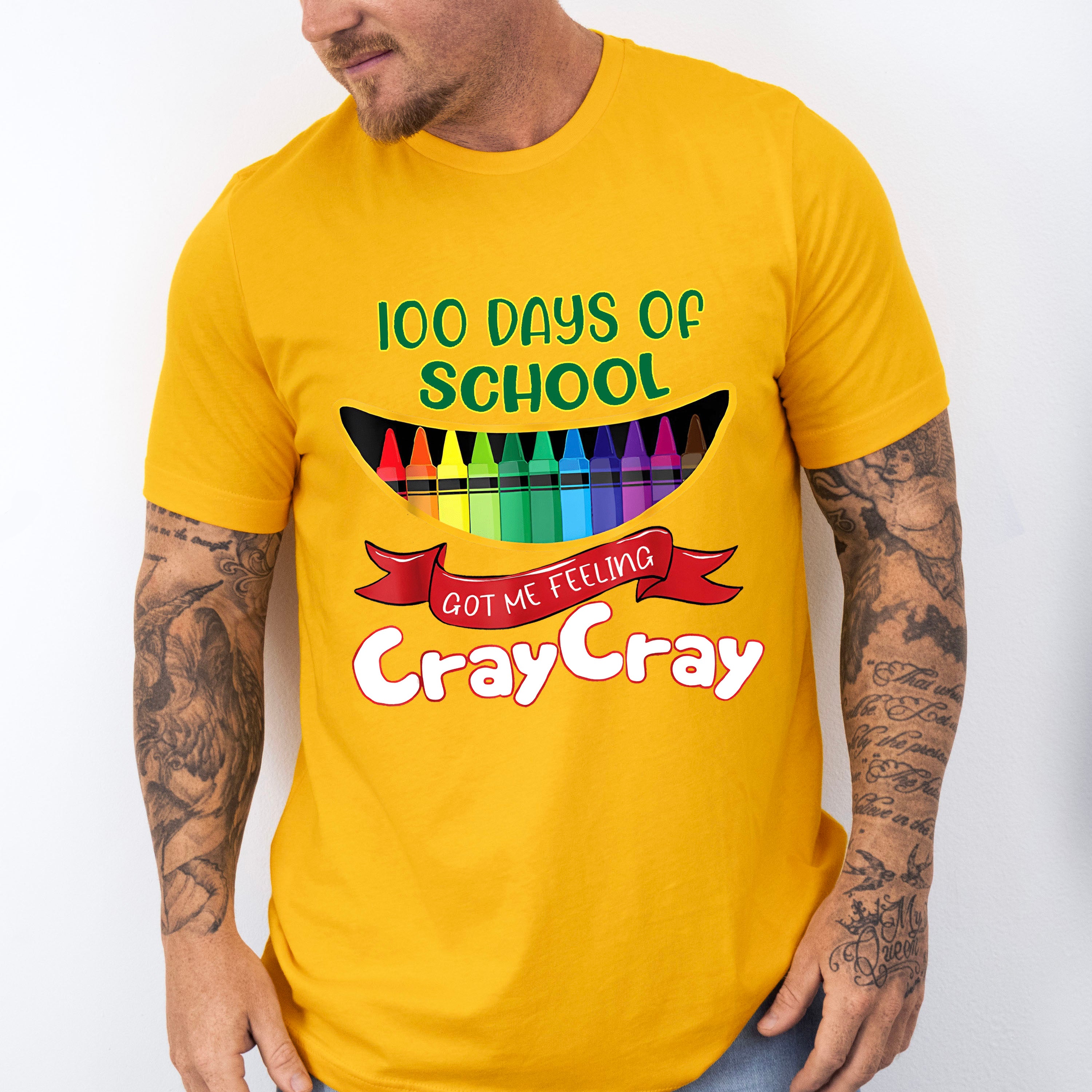 100 Days of School Cray Cray Theme T-shirt, Hoodie, Sweatshirt