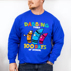 Dabbing Thru 100 Days Of School Theme T-shirt, Hoodie, Sweatshirt