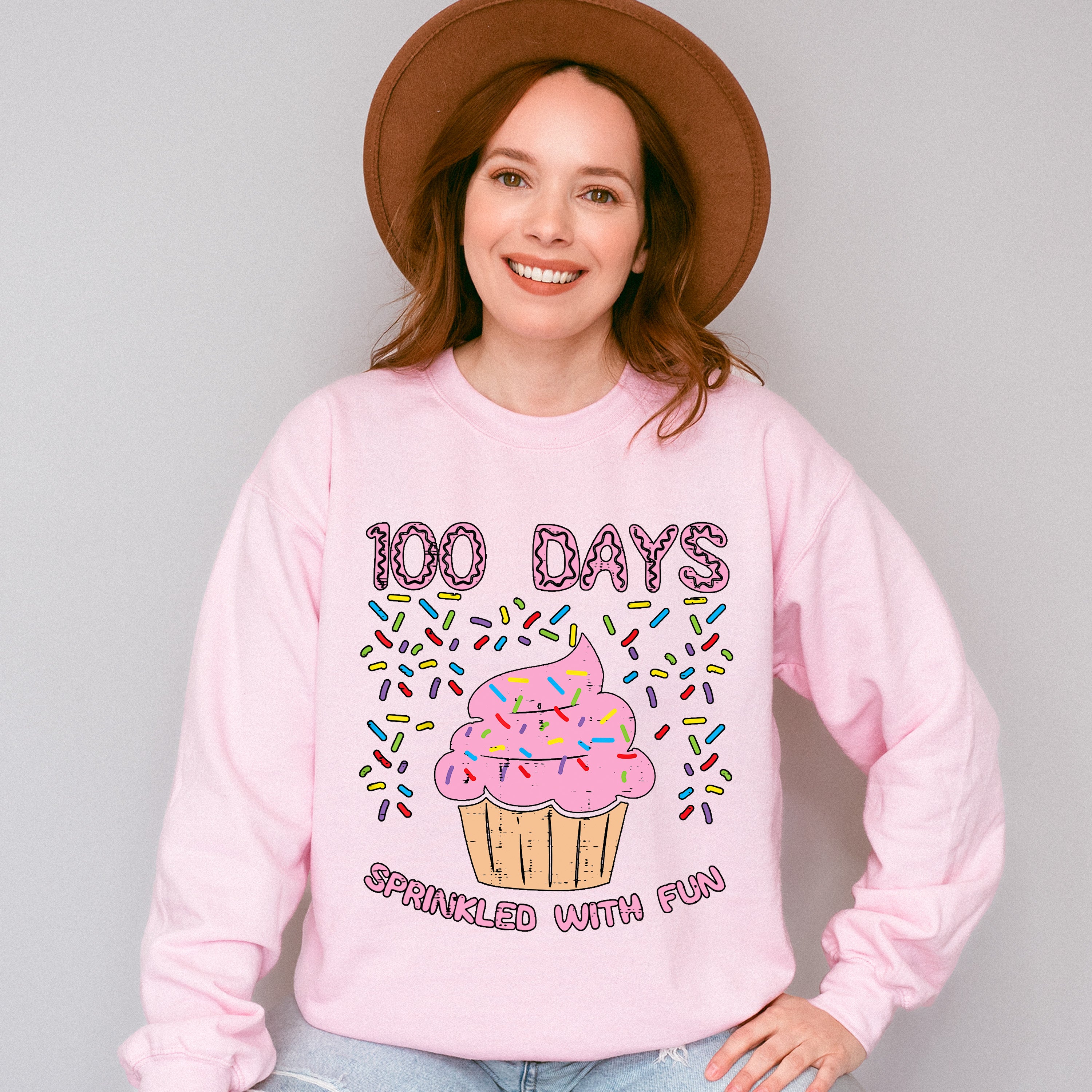 100 Days Sprinkled with Fun Theme T-shirt, Hoodie, Sweatshirt