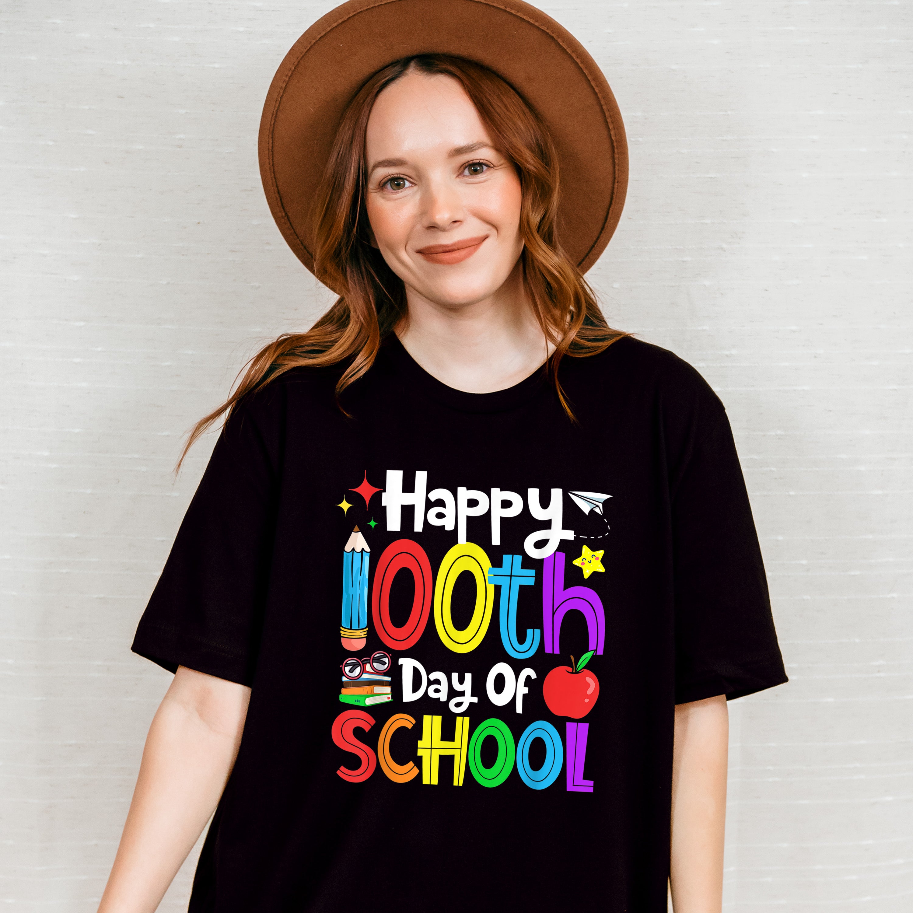 Happy 100 Days of School Theme T-shirt, Hoodie, Sweatshirt