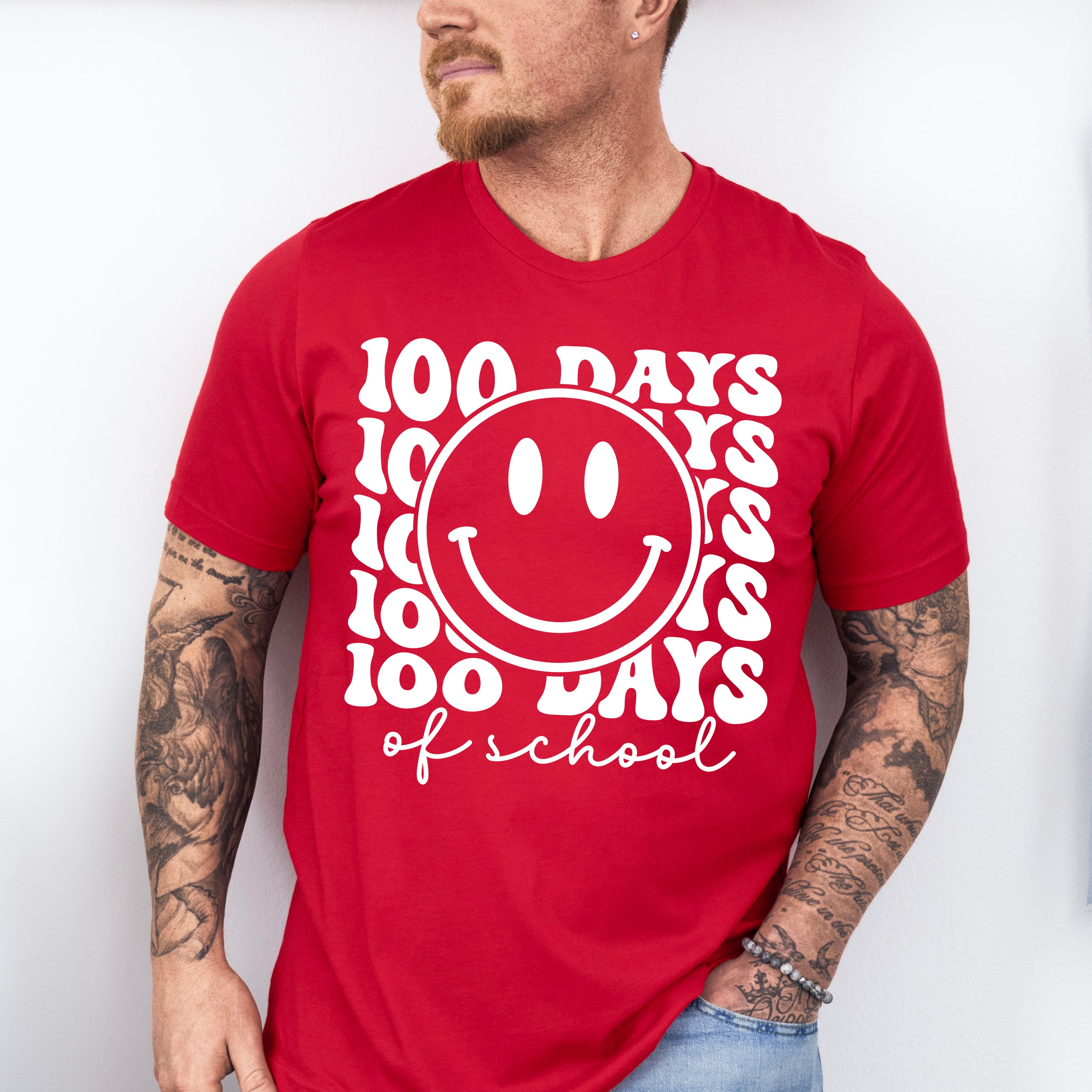 100 Days of School Smiley Face Theme T-shirt, Hoodie, Sweatshirt