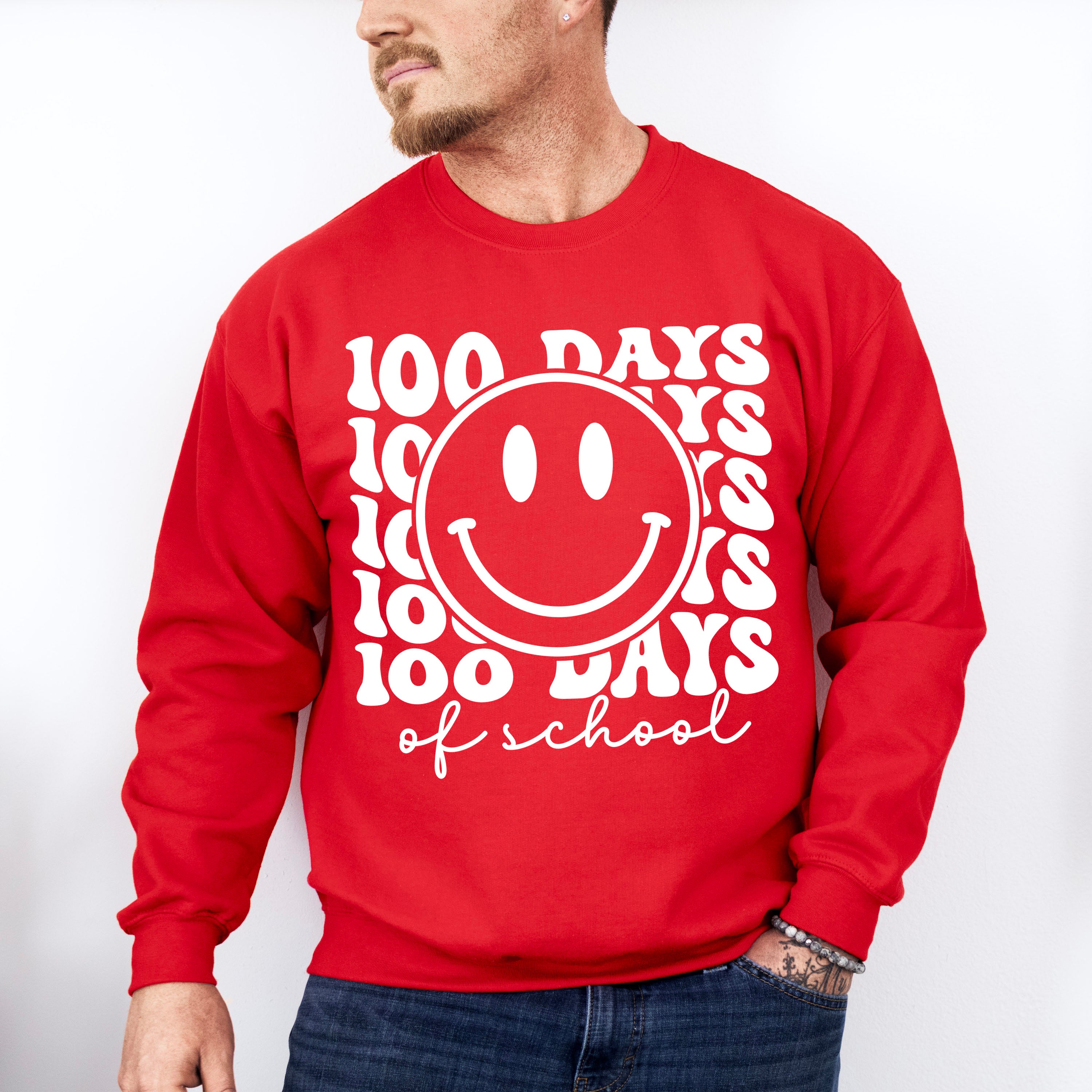 100 Days of School Smiley Face Theme T-shirt, Hoodie, Sweatshirt