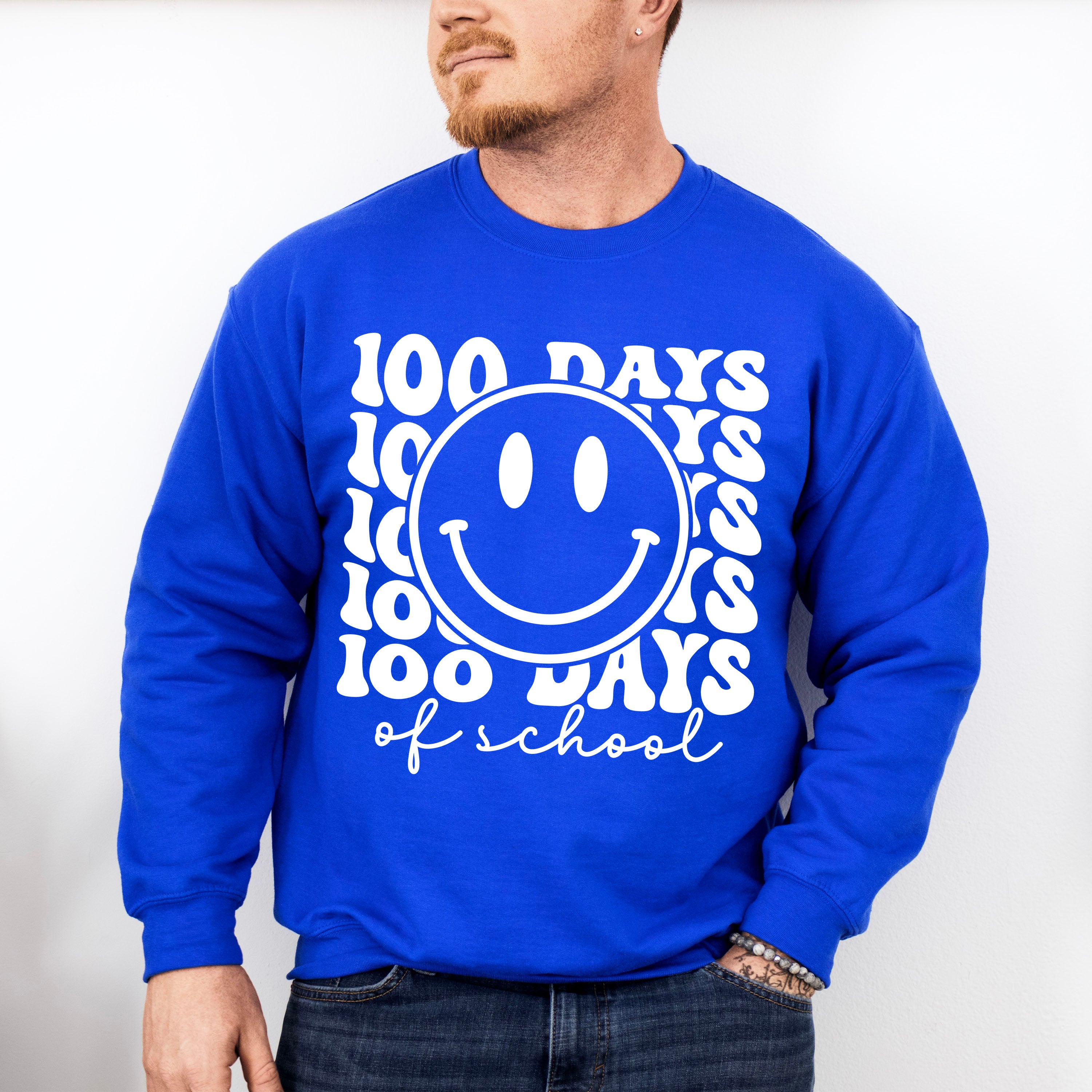 100 Days of School Smiley Face Theme T-shirt, Hoodie, Sweatshirt