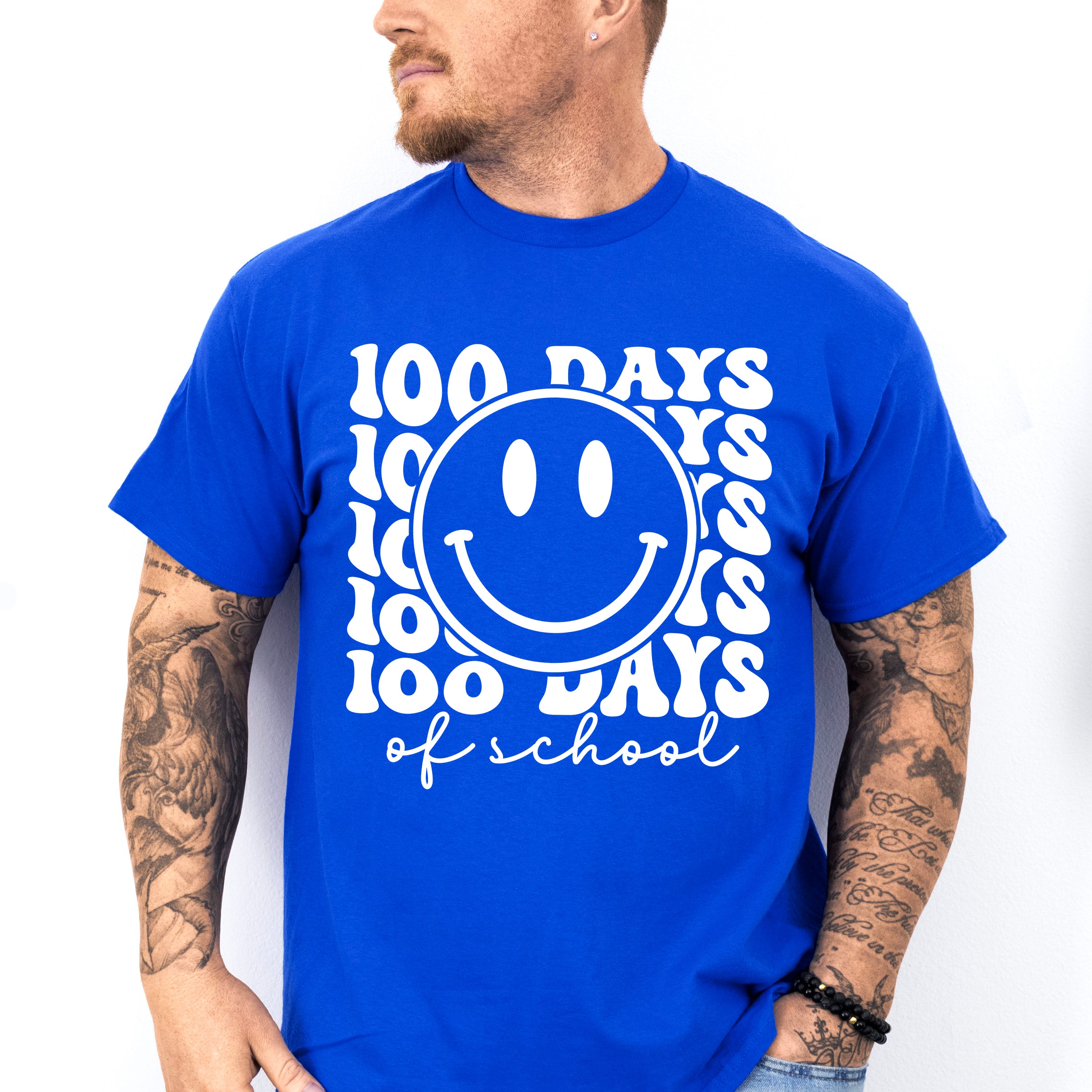 100 Days of School Smiley Face Theme T-shirt, Hoodie, Sweatshirt