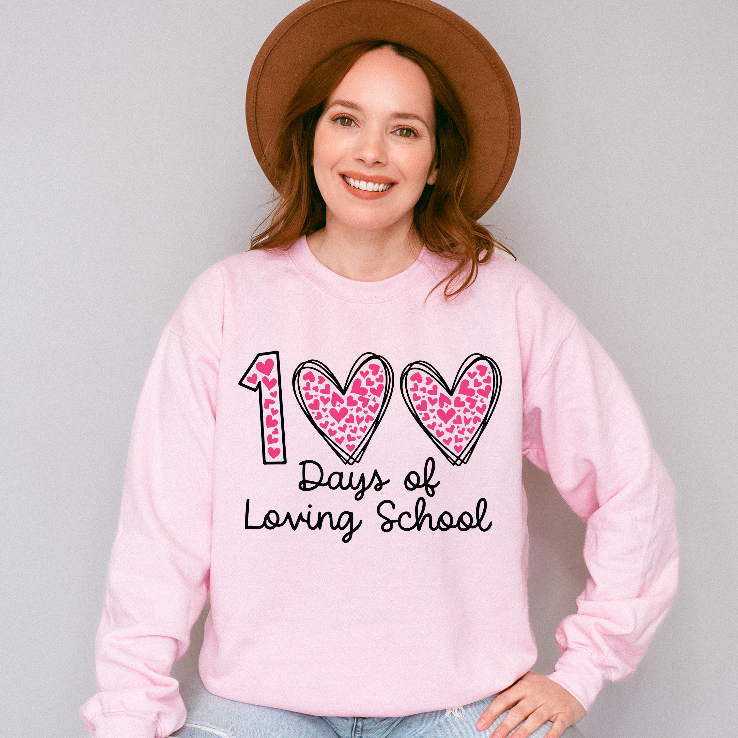 100 Days of Loving School Theme T-shirt, Hoodie, Sweatshirt