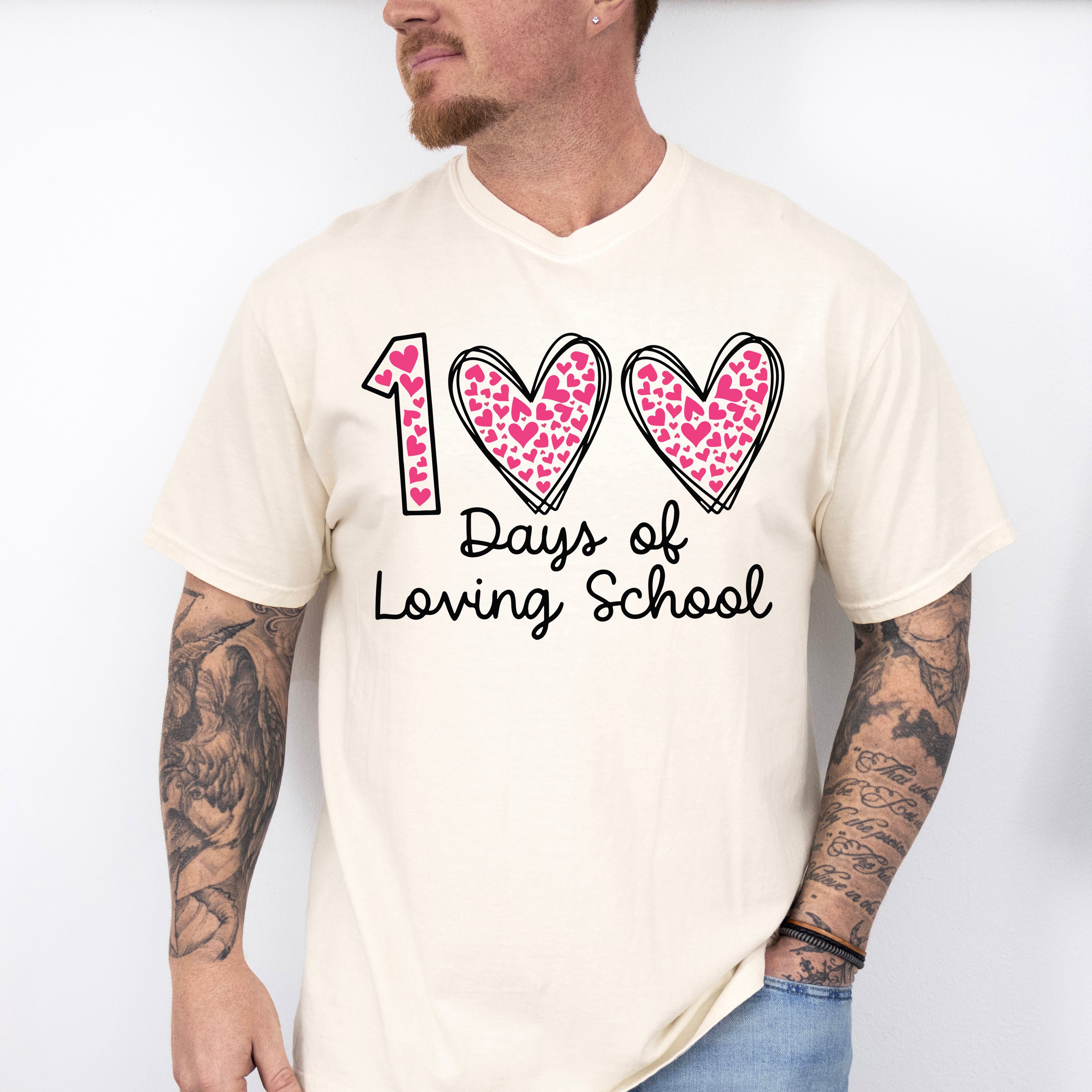 100 Days of Loving School Theme T-shirt, Hoodie, Sweatshirt