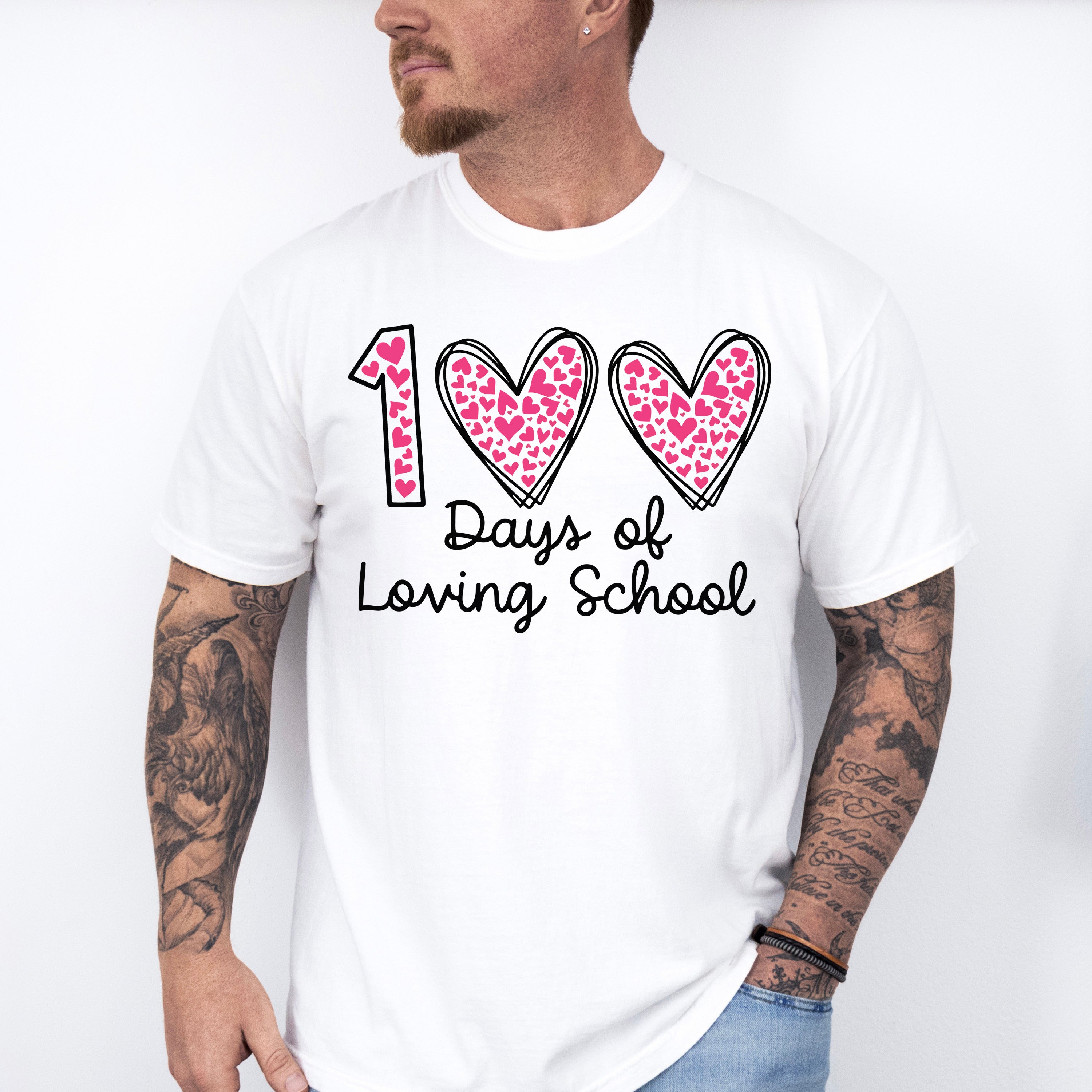 100 Days of Loving School Theme T-shirt, Hoodie, Sweatshirt
