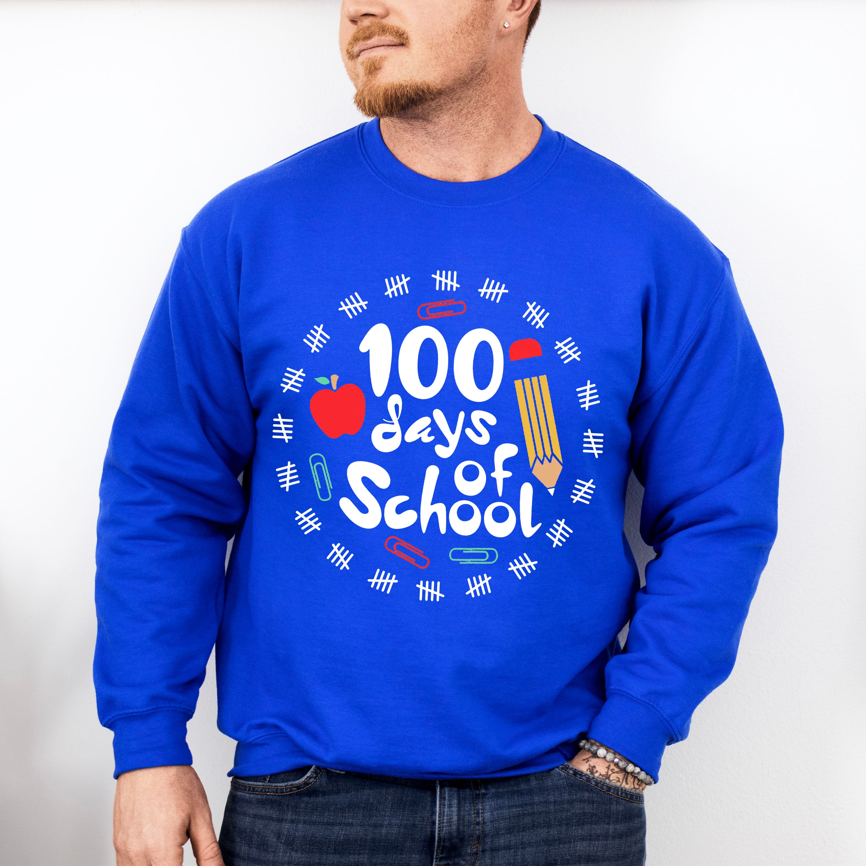 100 Days Of School Theme T-shirt, Hoodie, Sweatshirt