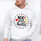 100 Days Of School Theme T-shirt, Hoodie, Sweatshirt
