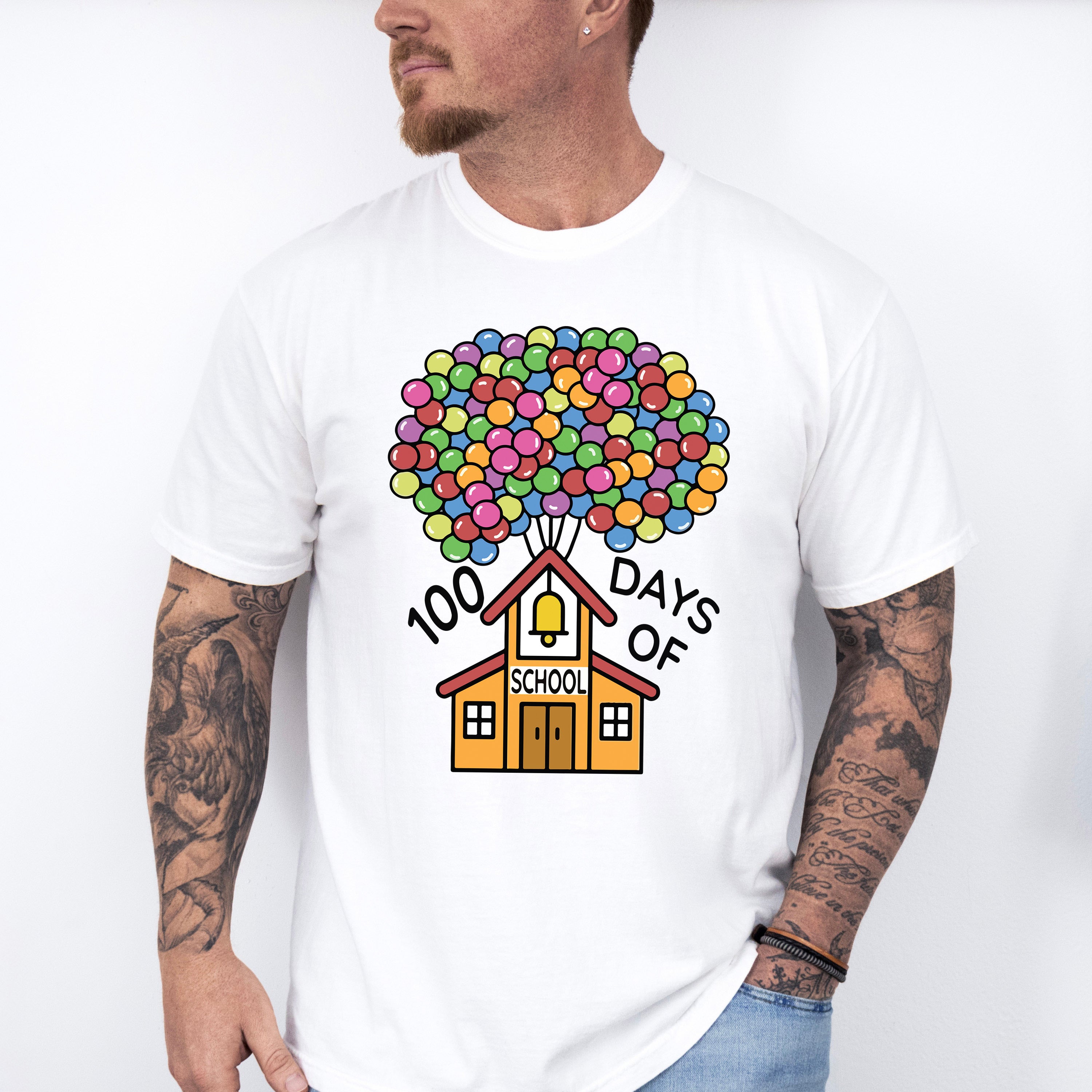 100 Days Of School UP Theme T-shirt, Hoodie, Sweatshirt