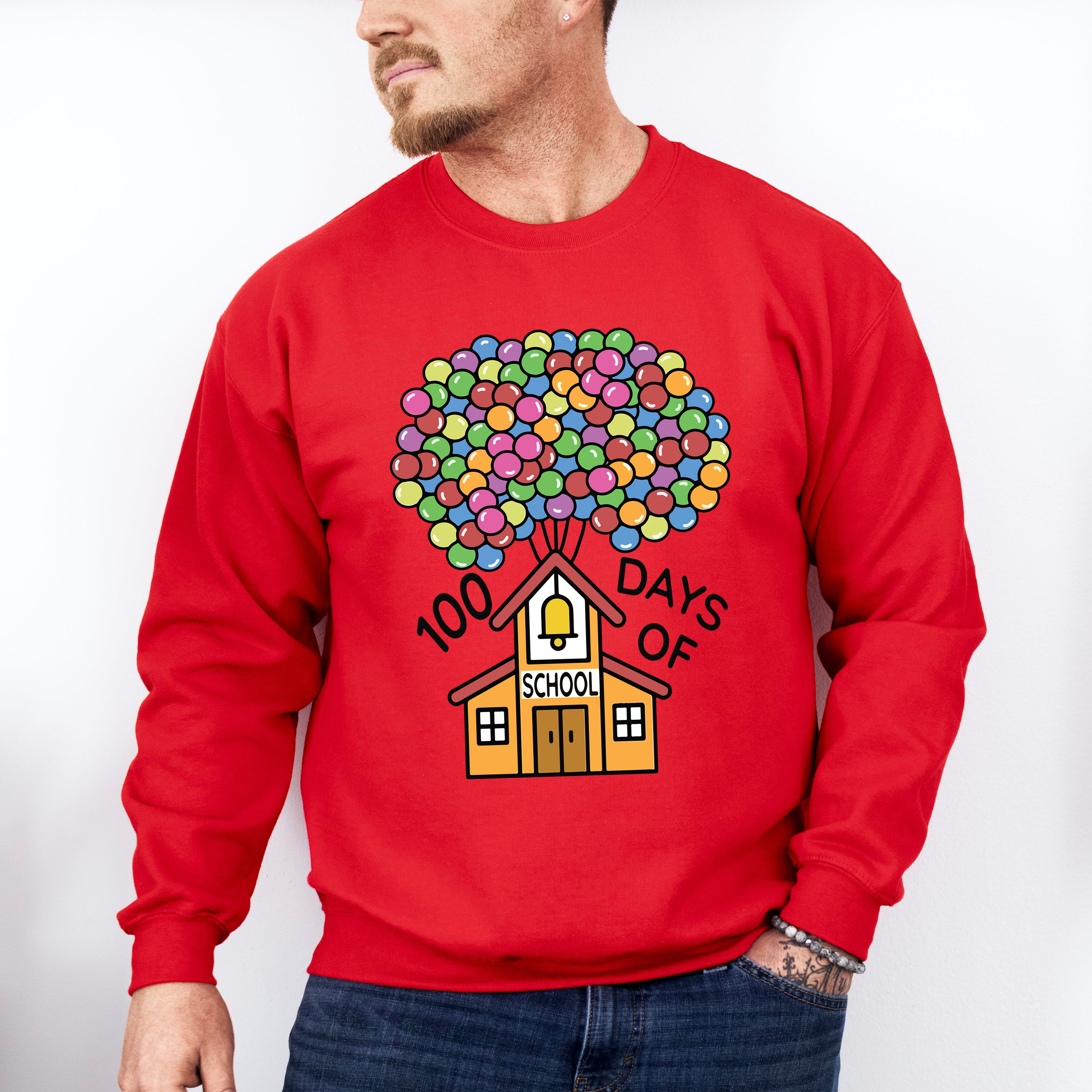 100 Days Of School UP Theme T-shirt, Hoodie, Sweatshirt