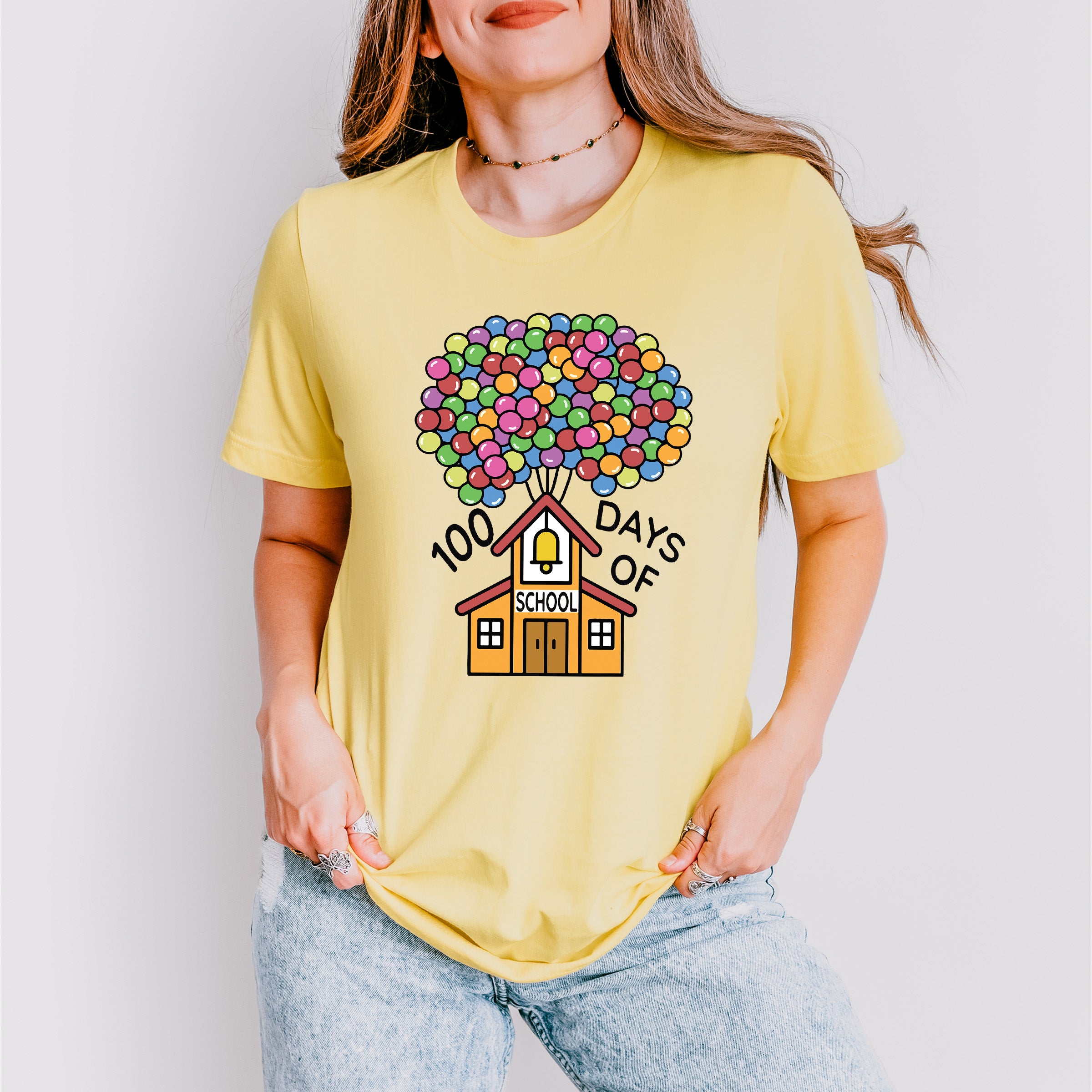 100 Days Of School UP Theme T-shirt, Hoodie, Sweatshirt