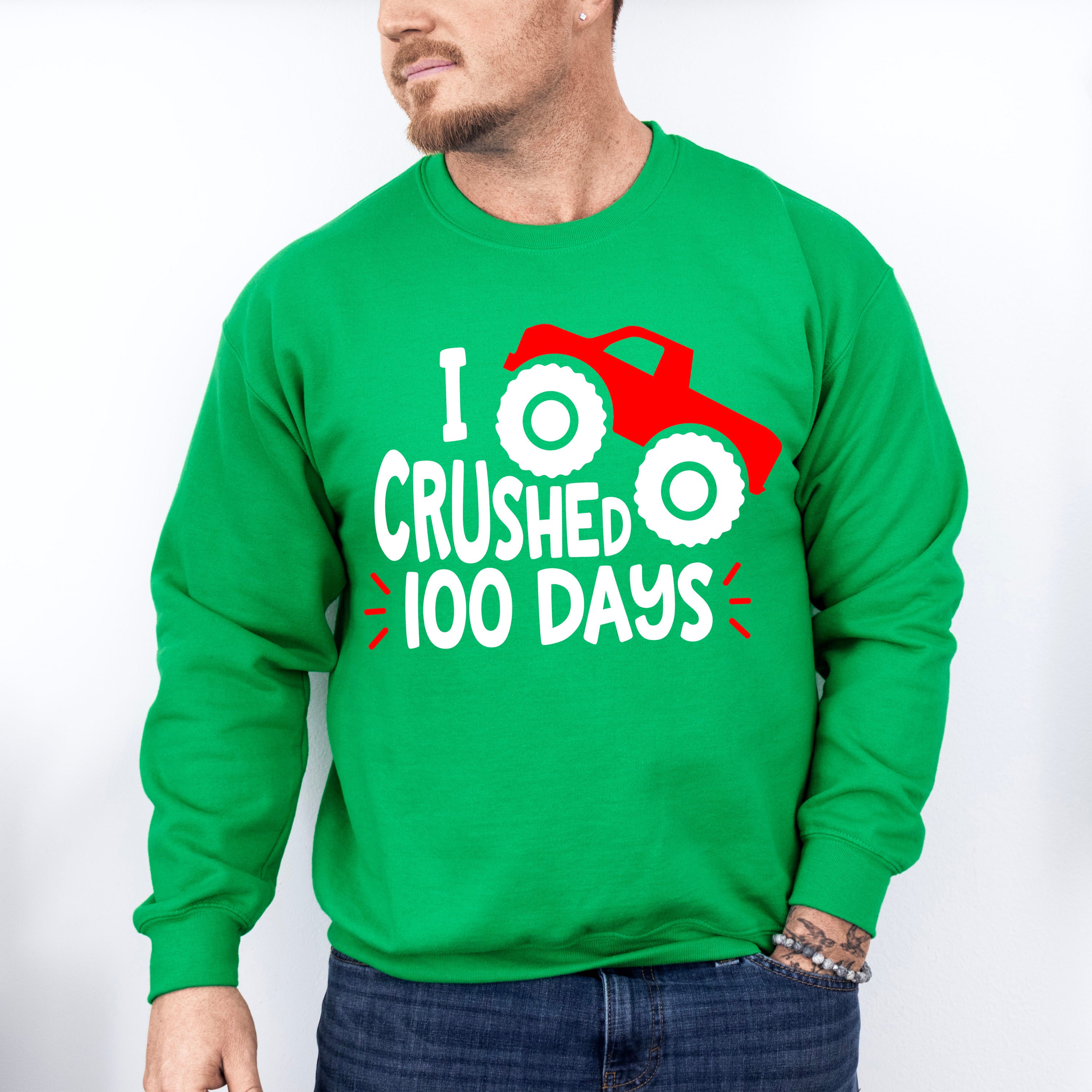 I Crushed 100 Days of School Theme T-shirt, Hoodie, Sweatshirt