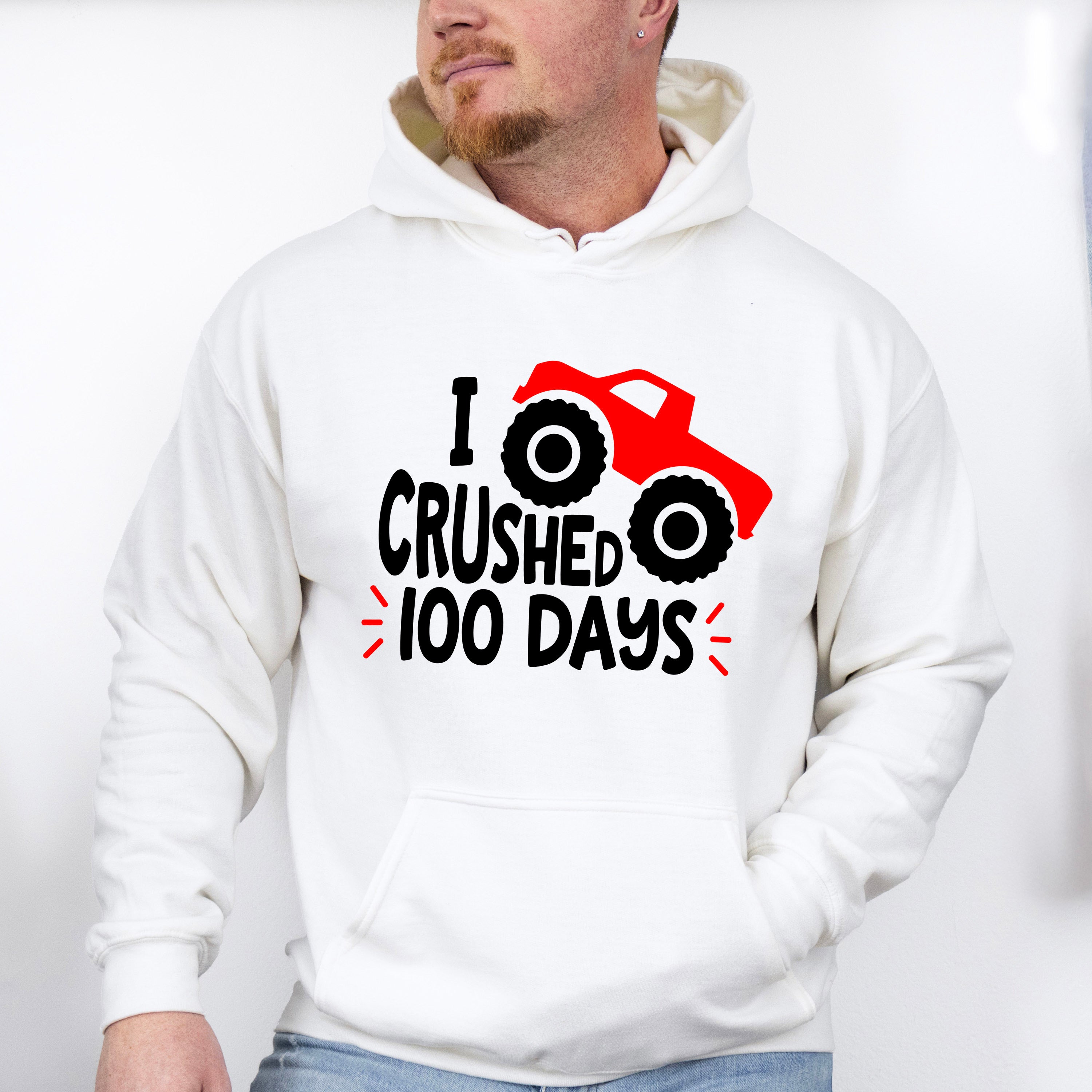 I Crushed 100 Days of School Theme T-shirt, Hoodie, Sweatshirt