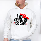 I Crushed 100 Days of School Theme T-shirt, Hoodie, Sweatshirt